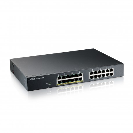 ZyXEL GS1915 24EP Gestito L2 Gigabit Ethernet 101001000 Supporto Power over Ethernet PoE 1U Nero GS1915 24EP EU0101F