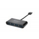 Kensington Hub a 4 porte USB 3.0 UH4000 Nero K39121EU