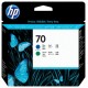 HP Testina di stampa blu e verde DesignJet 70 C9408A