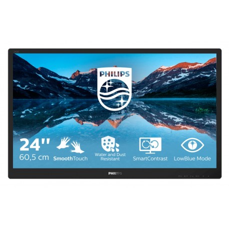 Philips 242B9TN00 Monitor PC 60,5 cm 23.8 1920 x 1080 Pixel Full HD LCD Da tavolo Nero