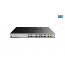 D Link DGS 1026MP switch di rete Non gestito Gigabit Ethernet 101001000 Supporto Power over Ethernet PoE Nero, Grigio