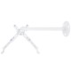 Nilox MB1011 Soffittomuro Bianco supporto per proiettore