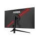 Nilox 272KFLESS 2K Ultra HD 68,6 cm 27 2560 x 1440 Pixel LED Nero, Rosso NXMM272KFLESS