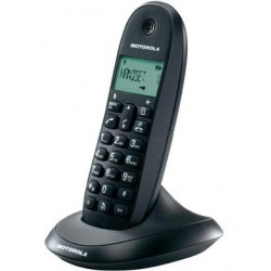 Motorola C1001L Telefono DECT Identificatore di chiamata Nero 107C1001LB IT