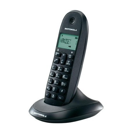 Motorola C1001L Telefono DECT Identificatore di chiamata Nero 107C1001LB IT