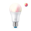 Philips Lampadina Smart Dimmerabile Luce Bianca o Colorata Attacco E27 60W Goccia 929002383602