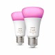 Philips Hue White and Color ambiance 2 Lampadine Smart E27 75 W 929002468802