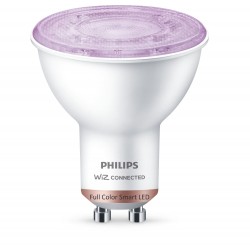 Philips LED Lampadina Smart Dimmerabile Luce Bianca o Colorata Attacco GU10 50W 929002448421