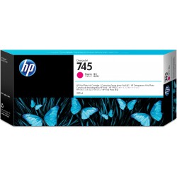 HP Cartuccia Inchiostro Magenta DesignJet 745, 300 ml F9K01A