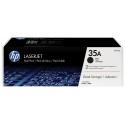 HP Confezione da 2 cartucce originali di Toner nero LaserJet 35A CB435AD