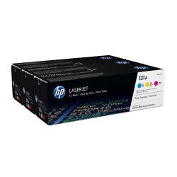 HP Confezione da 3 cartucce Toner originali cianomagentagiallo LaserJet 131A U0SL1AM