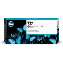 HP Cartuccia inchiostro nero fotografico DesignJet 727, 300 ml F9J79A