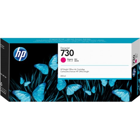 HP Cartuccia di inchiostro magenta DesignJet 730 da 300 ml P2V69A