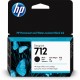 HP Cartuccia di inchiostro nero originale DesignJet 712 da 38 ml 3ED70A