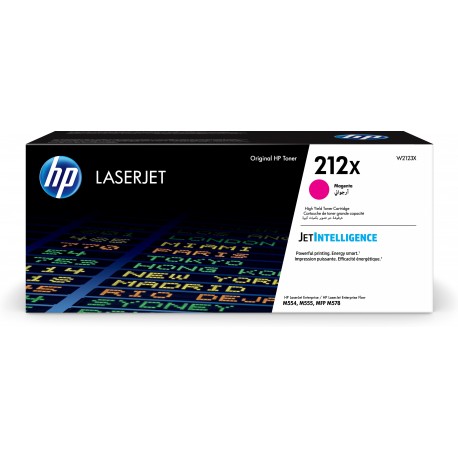 HP Cartuccia toner magenta originale LaserJet 212X ad alta capacit W2123X