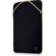 HP CustCustodia Reversible Protective 14,1 Gold Laptop Sleeve 2F1X3AA