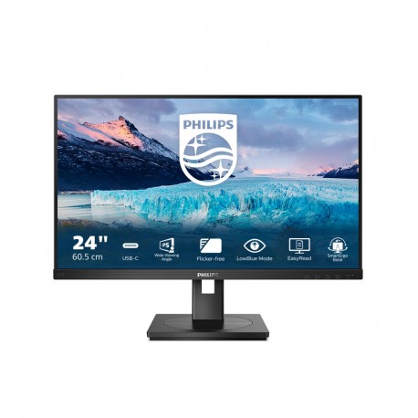 Philips 243S100 Monitor PC 60,5 cm 23.8 1920 x 1080 Pixel Nero