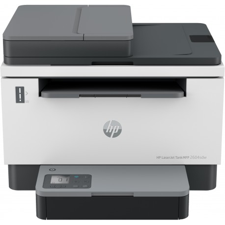 HP LaserJet Stampante multifunzione Tank 2604sdw, Bianco e nero, Stampante per Aziendale, Stampa fronteretro Scansione ...