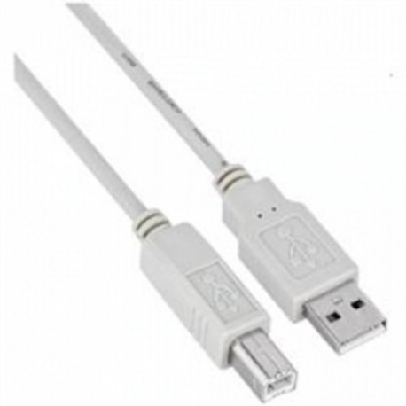 OEM Cavo USB A-B Maschio / Maschio 1,8 Mt Bianco usb-A-B-1.8-Mt