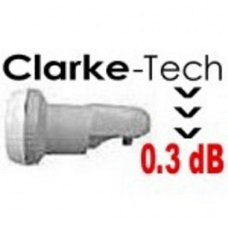 Clarke-tech Antenna Tv Digitale Lnb Single 0.3 dB 28192