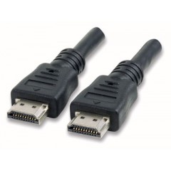 Manhattan Cavo HDMI-HDMI 19 pin M-M 1 mt